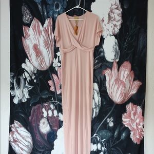 H&M size 10 gorgeous dress in blush pink
